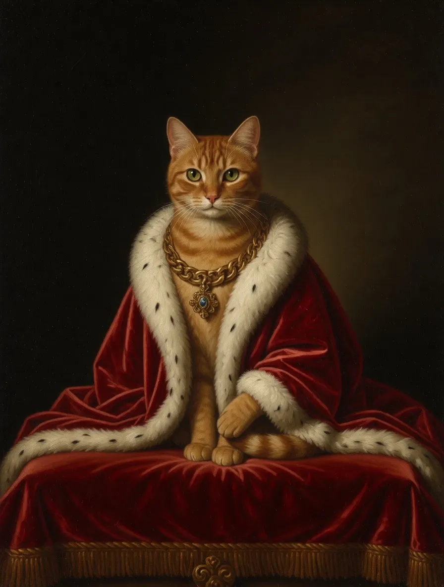 Royal Pet Portrait