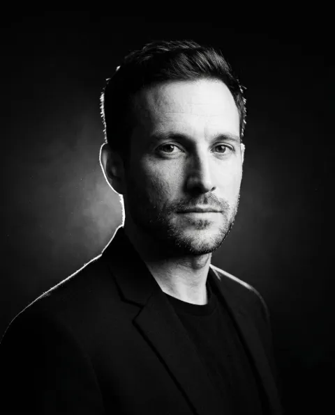 Black-and-White Portrait